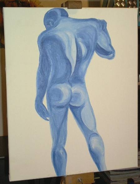 der Blaue Mann - Copyright by C.Muth